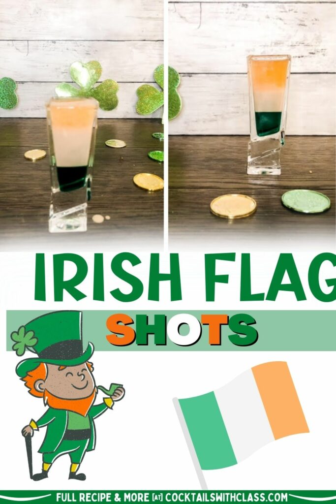 Irish flag shots