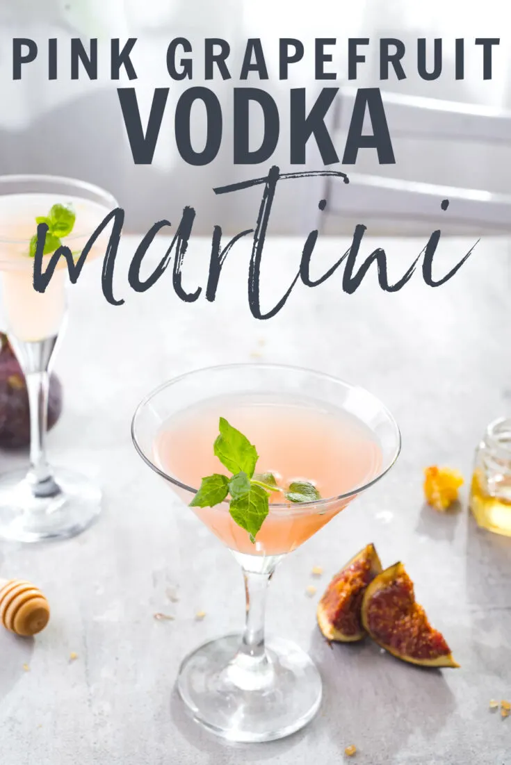 grapefruit vodka martini