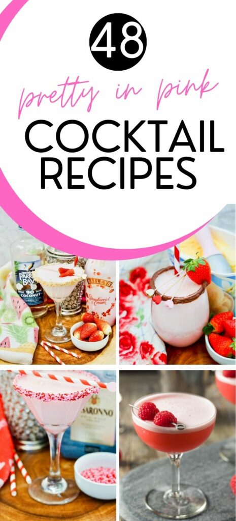 pink cocktail recipes
