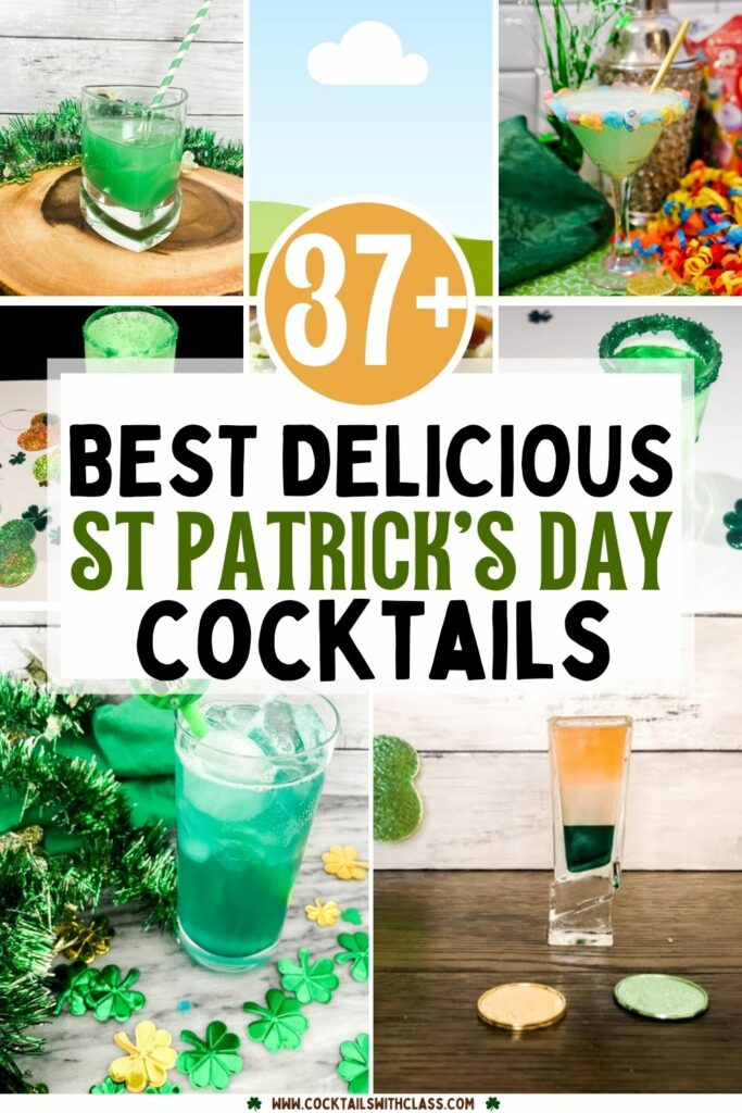 St Patrick's day cocktails