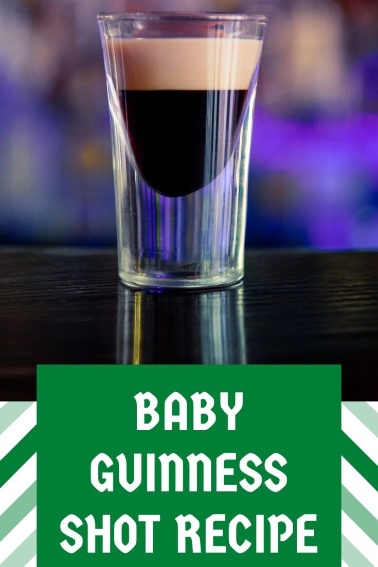 Baby Guinness shot recipe
