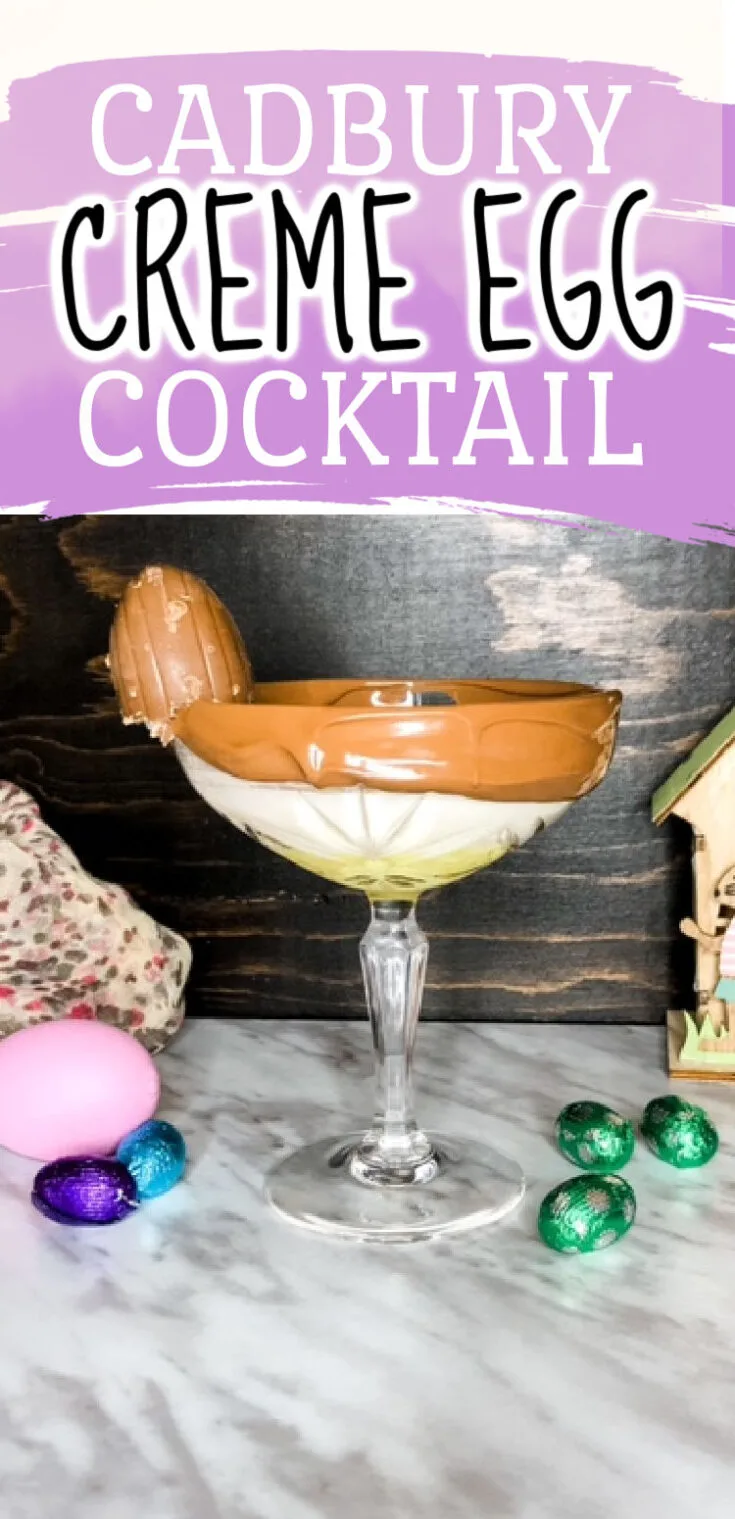 Cadbury creme egg cocktail recipe