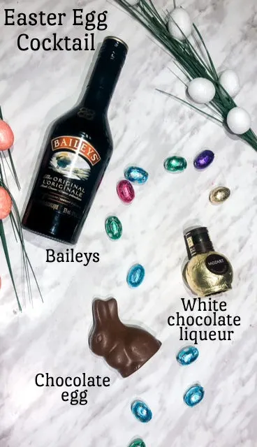Baileys Easter egg cocktail