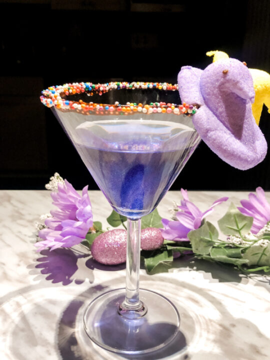 Easter Martini {The Perfect Purple Martini}