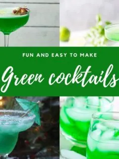 easy green cocktails