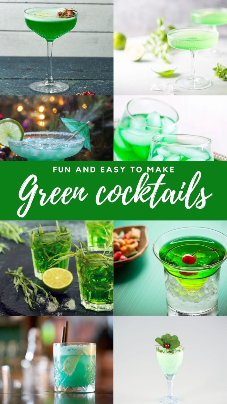 easy green cocktails