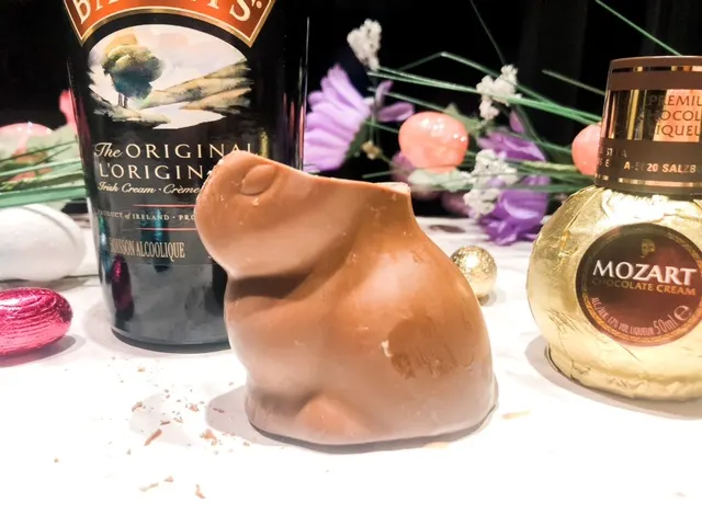 Chocolate Easter bunny cocktail