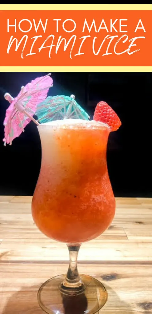 How to make a Miami Vice cocktail