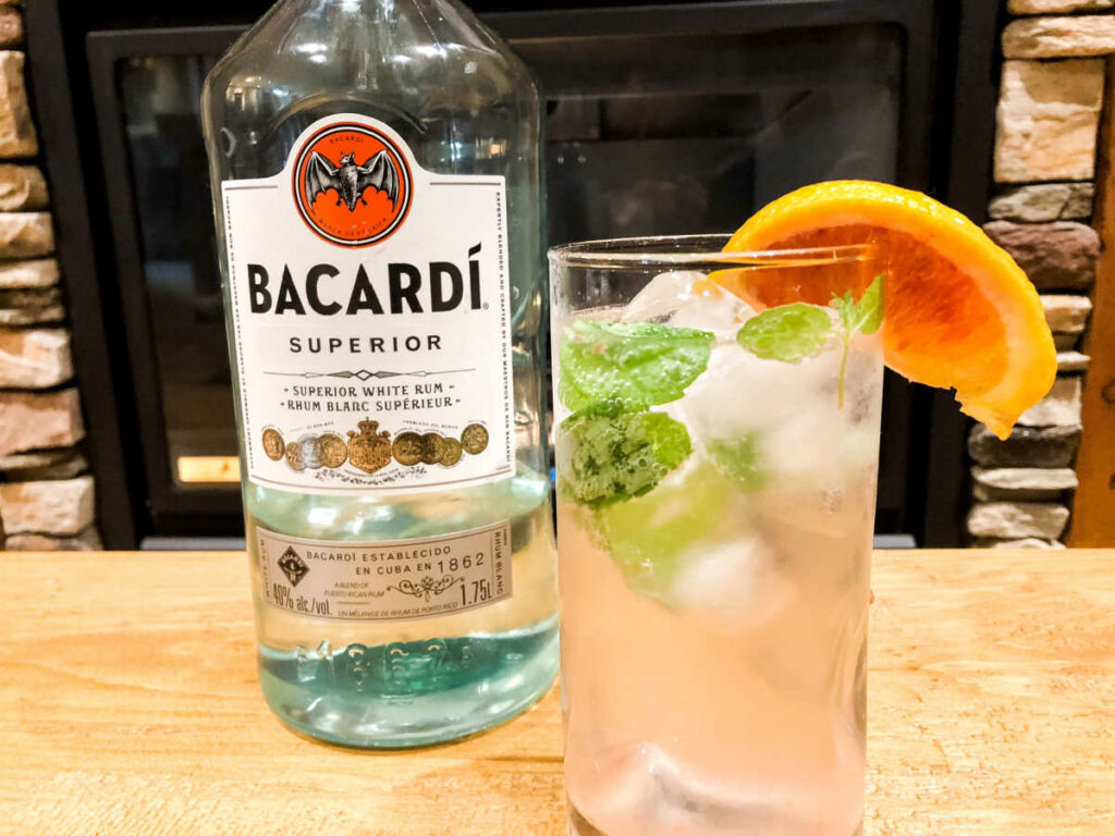 The best blood orange mojito
