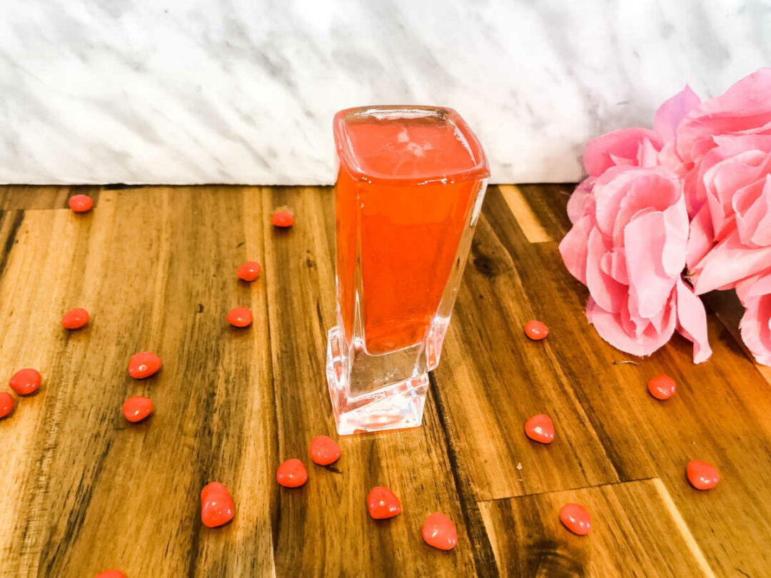 Red Hot Cinnamon Heart Shot