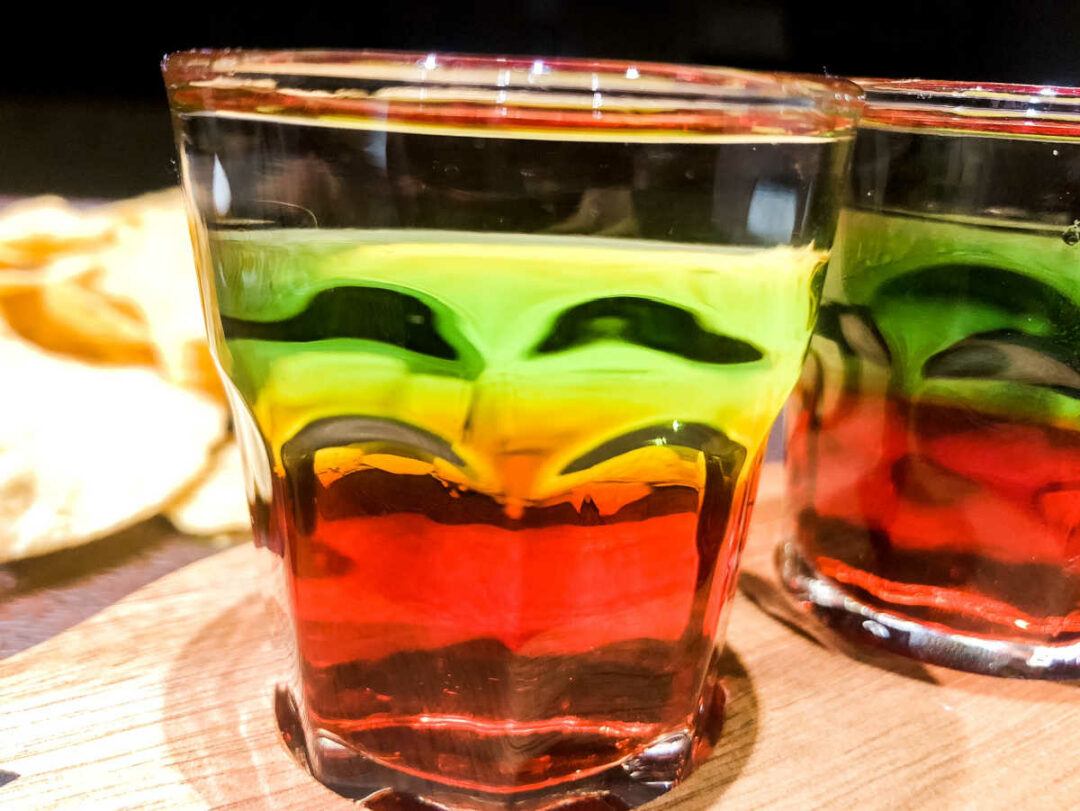 Mexican Flag Shot Bandera Shot