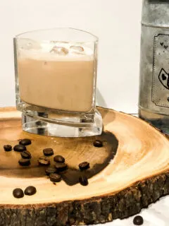 Brown cow cocktail