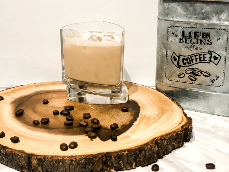 Brown cow cocktail