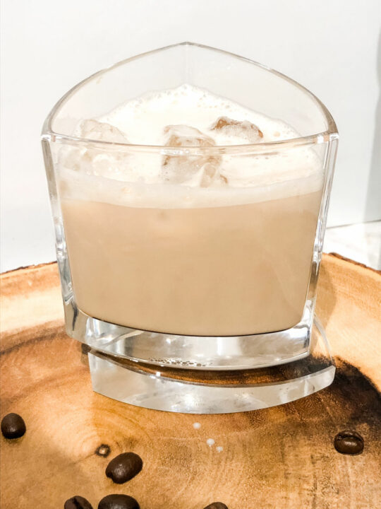 Brown cow cocktail