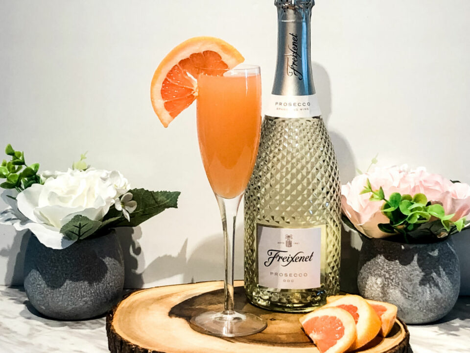 The Best Grapefruit Mimosa Megmosa Cocktail