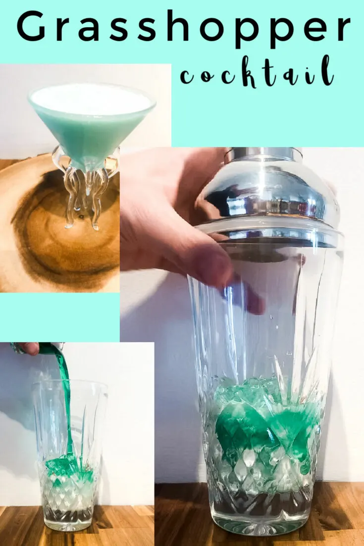 how to make a grasshopper cocktail