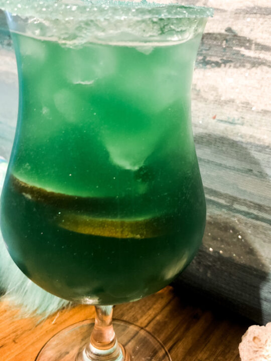 Mermaid Water: The Little Mermaid Cocktail