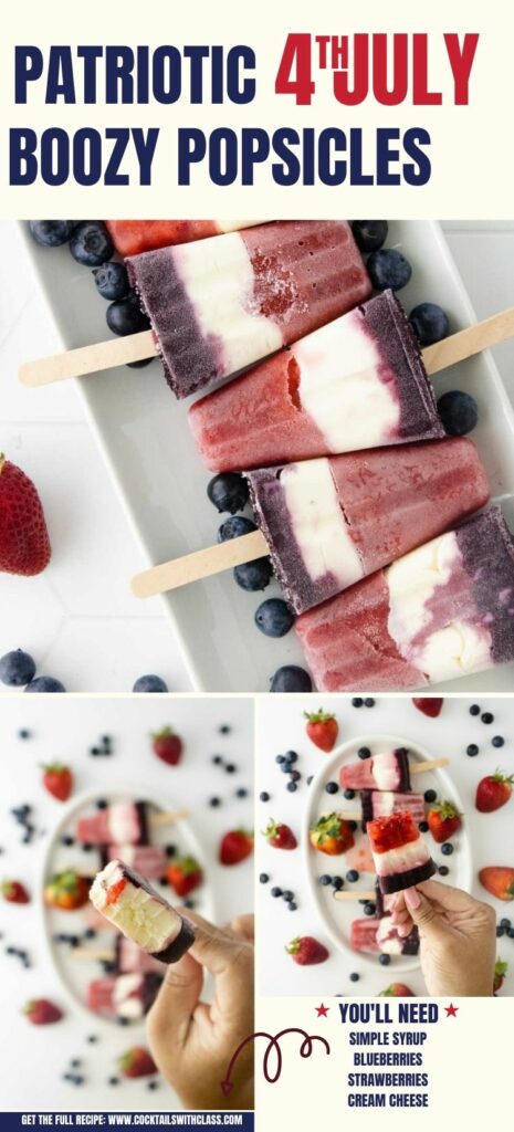 4th July popsicles with vodka