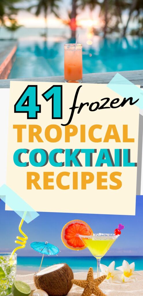 frozen summer cocktails