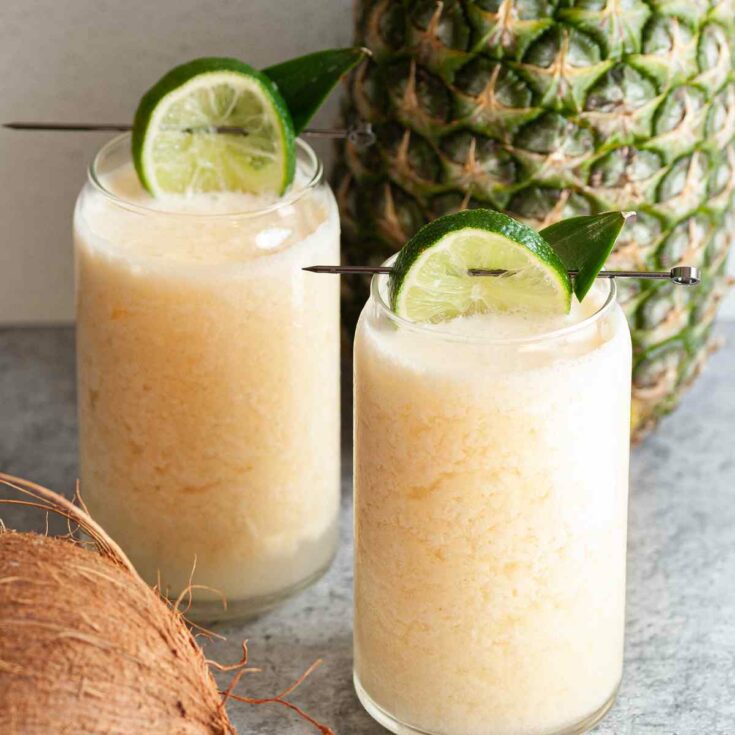 Image for Frozen Pineapple Coconut Margarita — Marley's Menu
