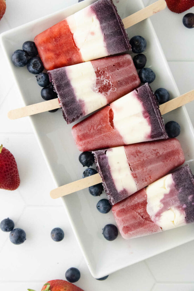 patriotic boozy popsicles