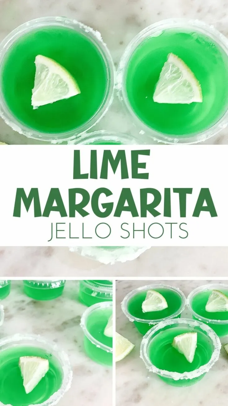 lime margarita jello shots