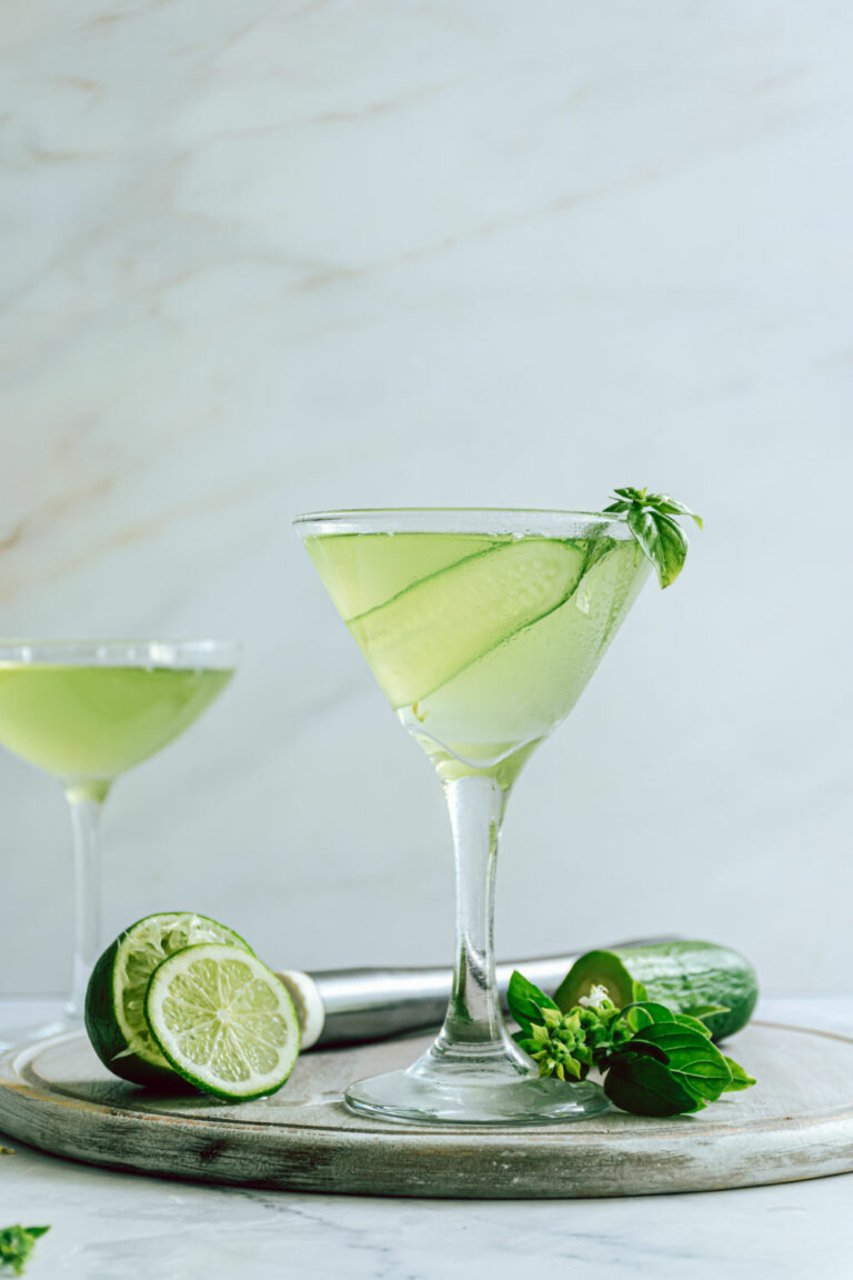 Cucumber Vodka Elderflower Cocktail