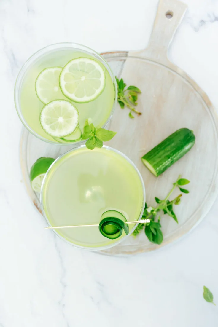 Cucumber Vodka Elderflower Cocktail