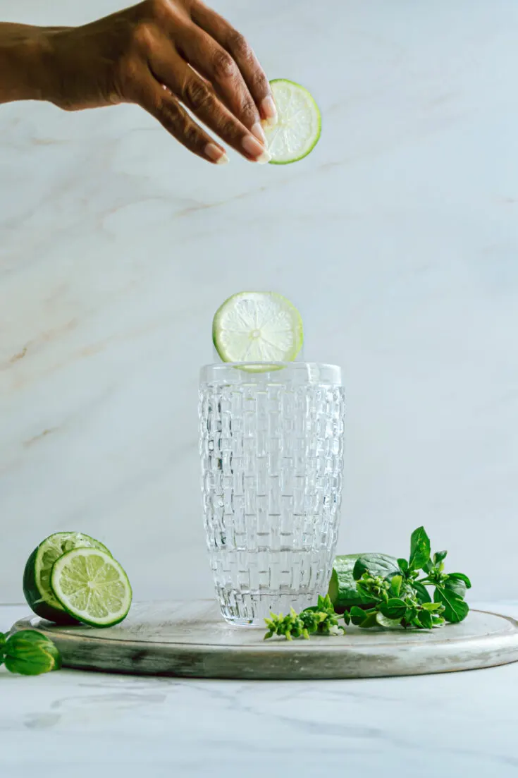 Cucumber Vodka Elderflower Cocktail