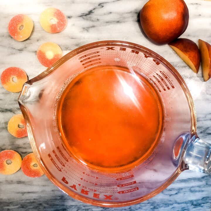 how to make peach jello