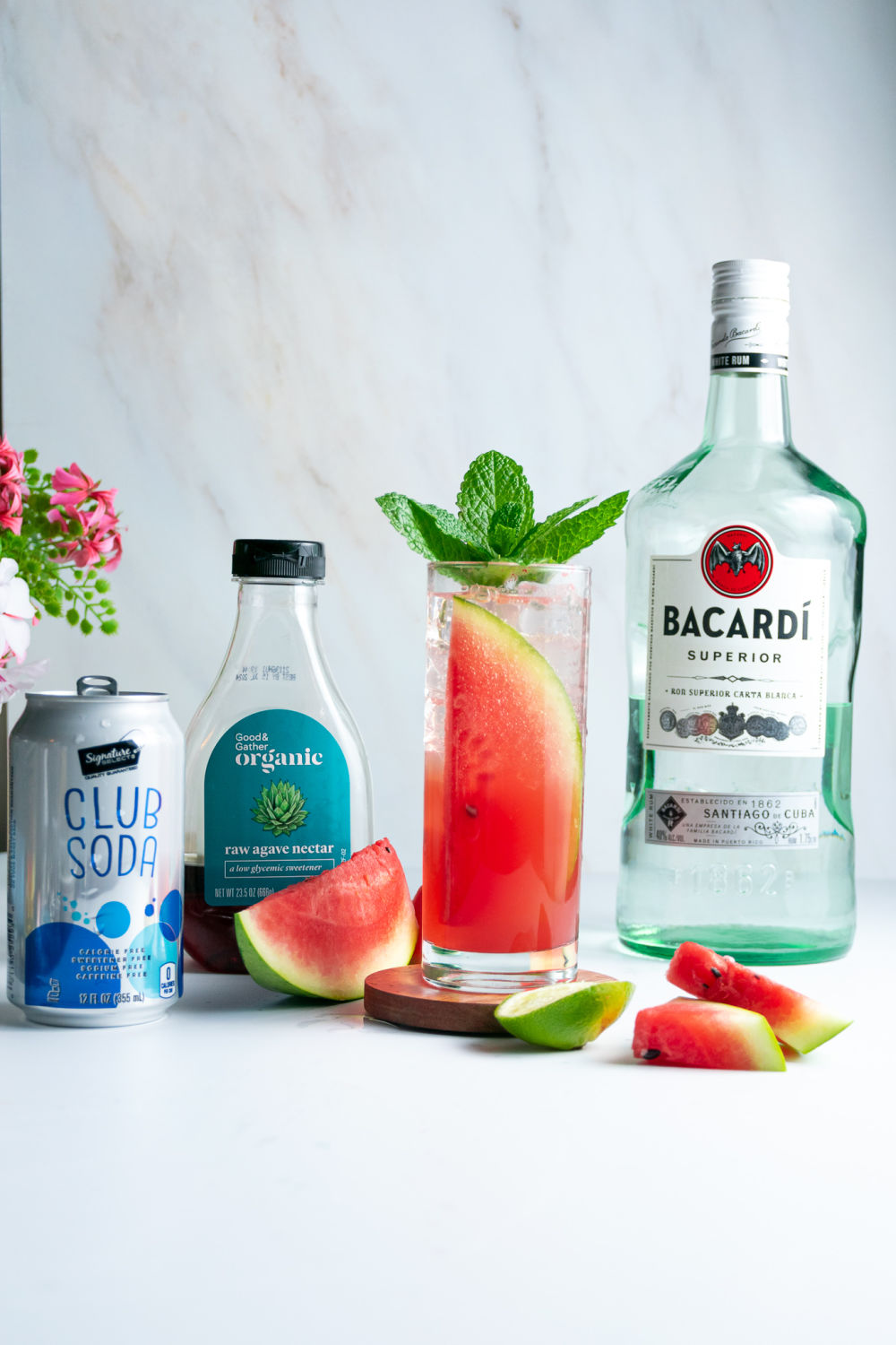 Easy Watermelon Mojito Recipe (Watermelon Mint Mojito)