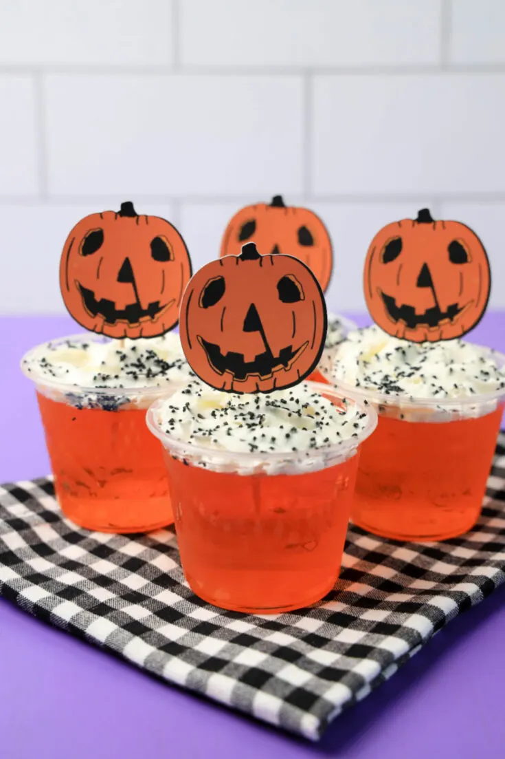 Halloween jello shots