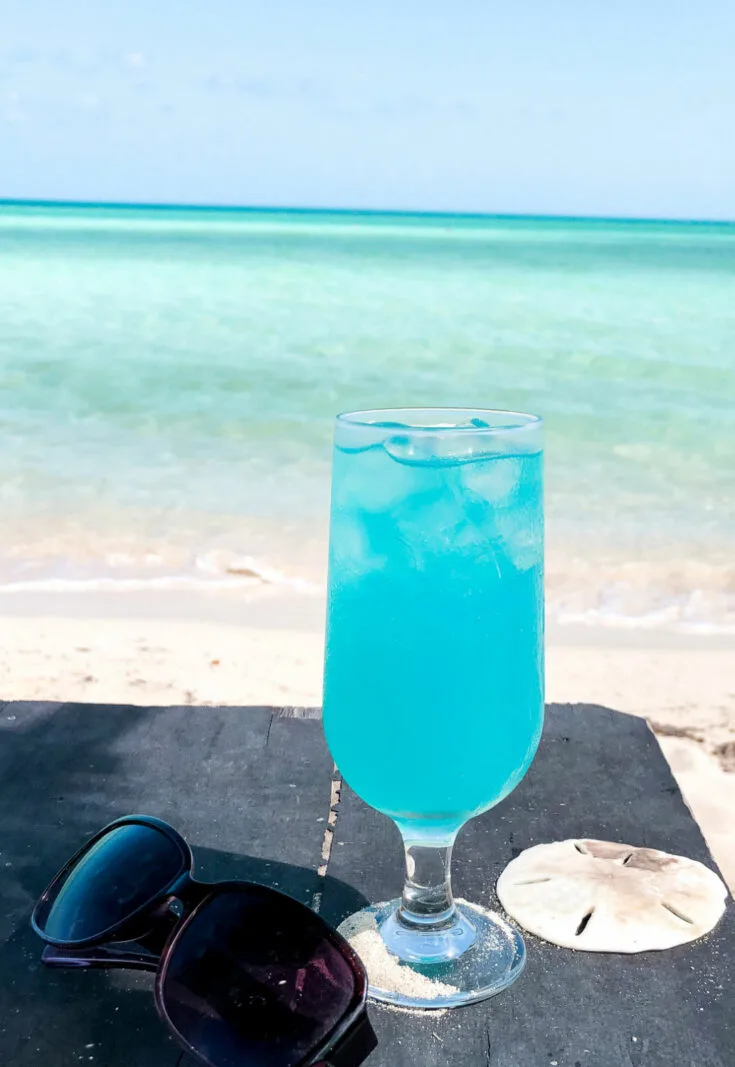 Blue rum punch recipe