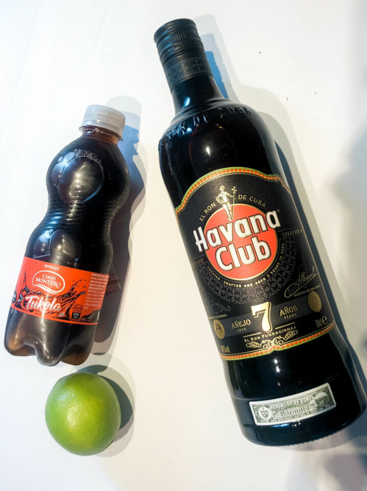Cubata Recipe (Cuba Libre With Dark Rum)