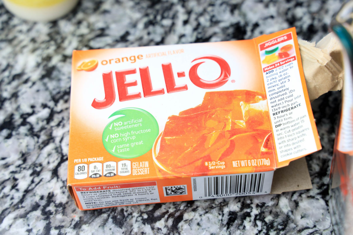 orange jello