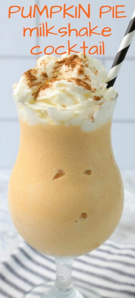 pumpkin pie milkshake