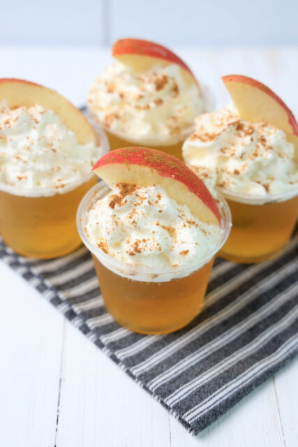 Apple Cider Jello Shots