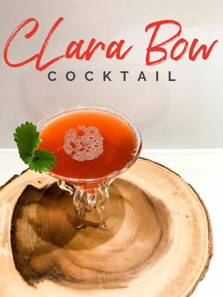 how to make a Clara Bow cocktail