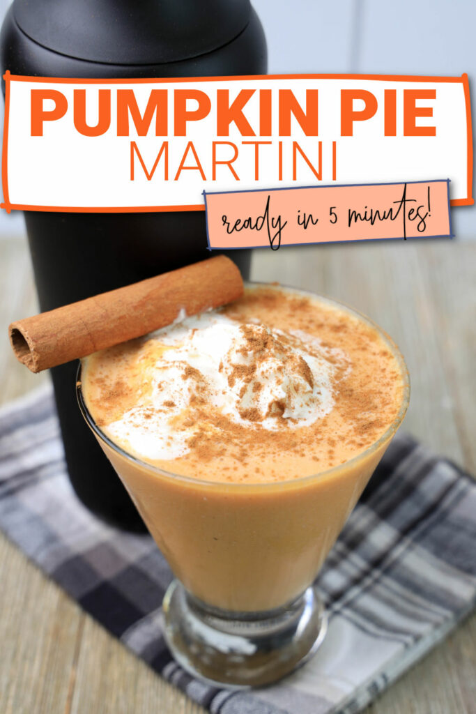 pumpkin pie martini