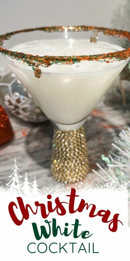 White Christmas cocktail