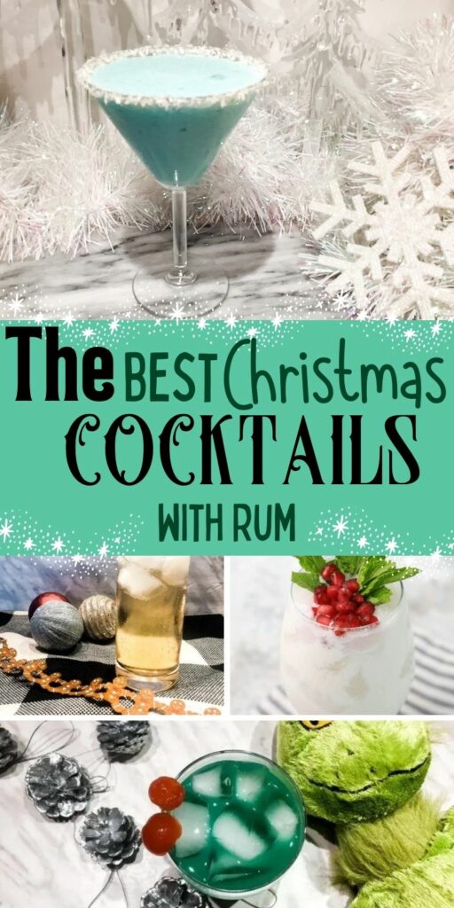 Christmas cocktails with Rum