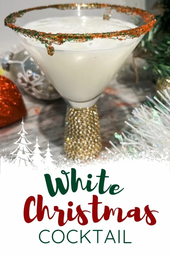 White Christmas cocktail