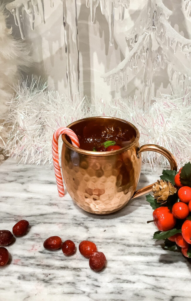 How To Make The Christmas Moscow Mule