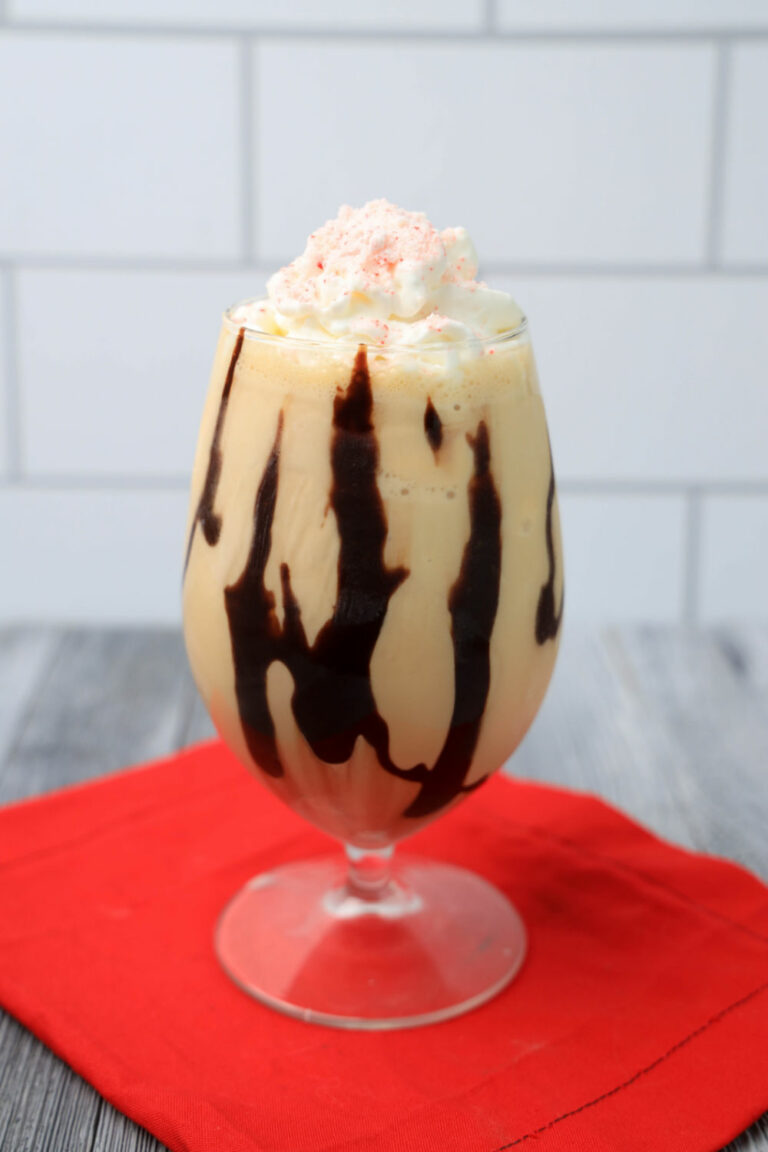 Peppermint mudslide