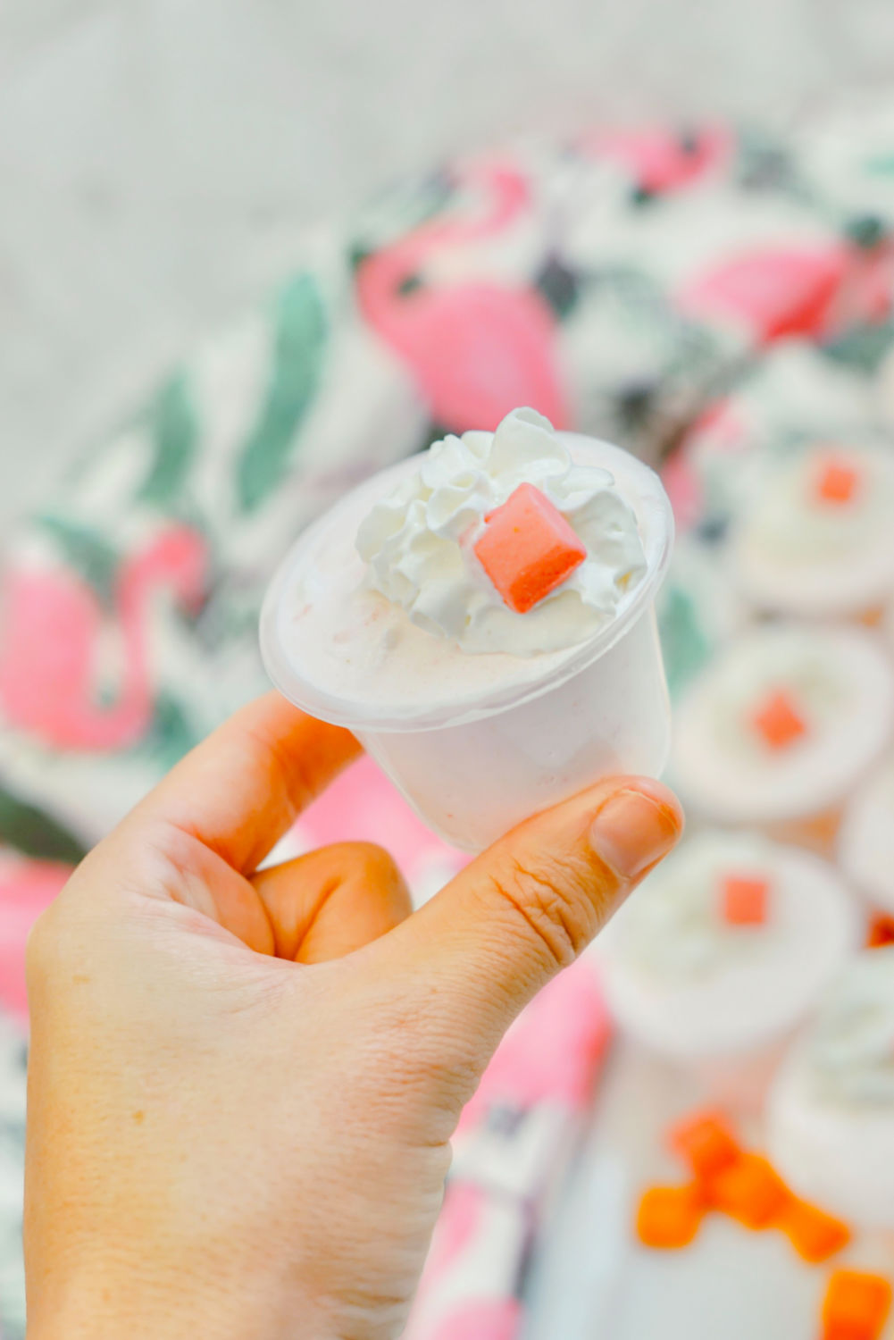 Strawberry Pudding Shots Starburst Shots