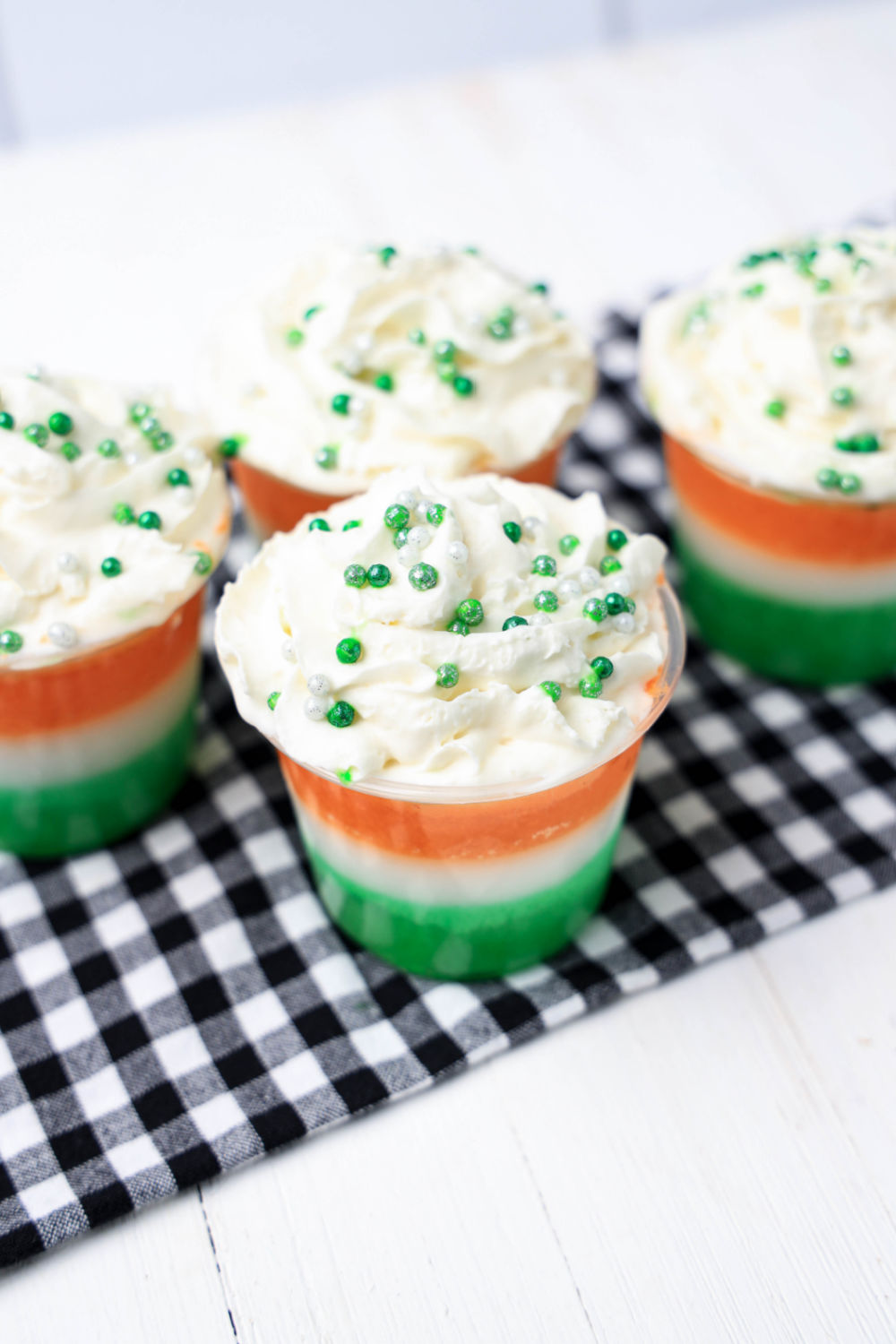 Irish Flag Jello Shots