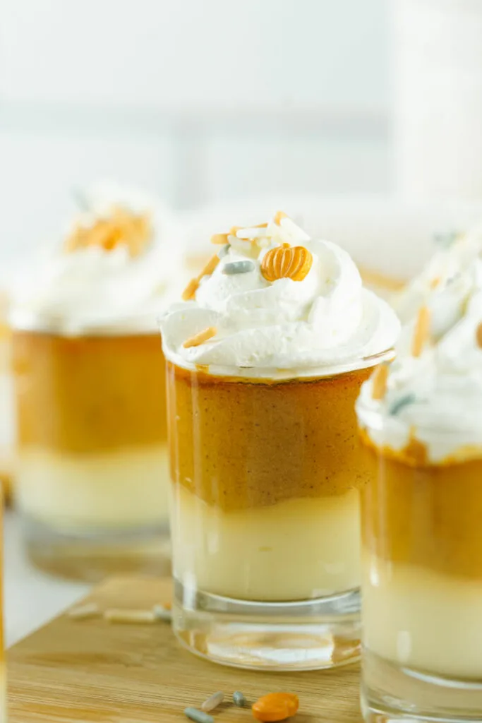 Pumpkin Cheesecake Pudding Shots