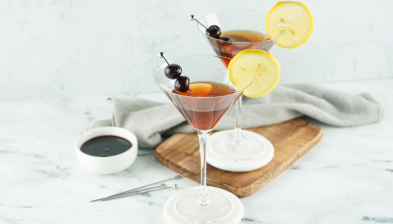 Brandy Metropolitan cocktail
