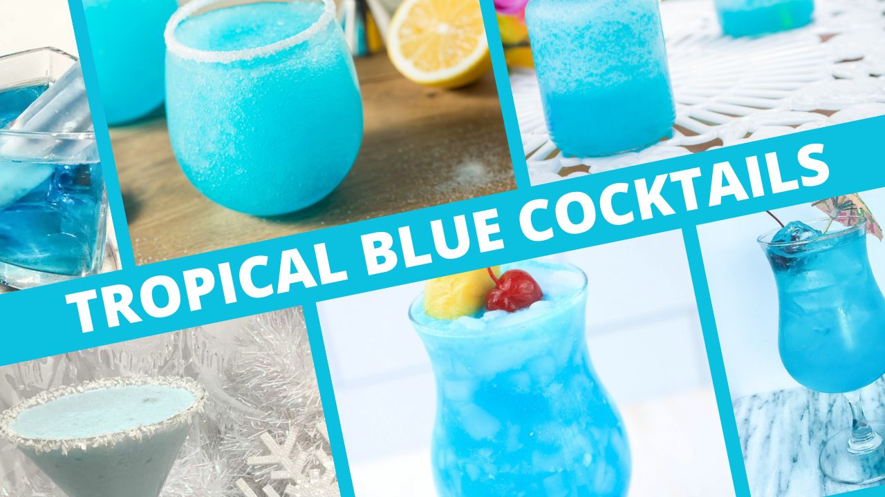 Blue cocktail recipes