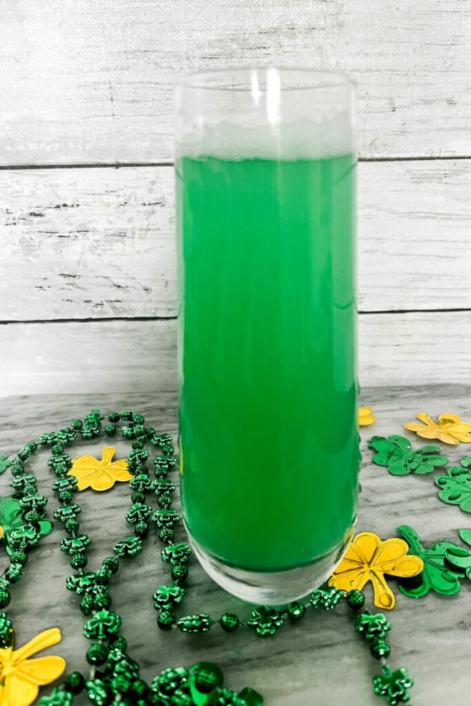 Leprechaun Mimosa Ingredients